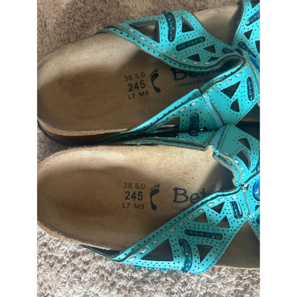 Birkenstock blue joyce turquoise size 38 betula